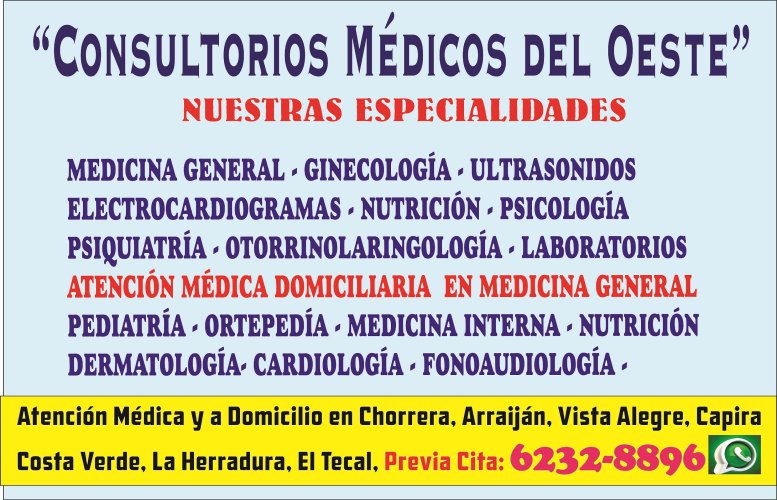 Opinión de Clínica Panamá Oeste 1 Opinión de Clínica Panamá Oeste: Experiencia Real de Pacientes