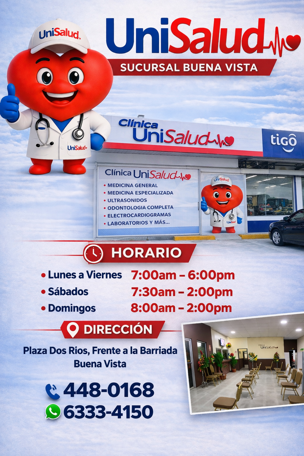 Opinión de Clinica UniSalud, Plaza Dos Rios 1 Opinión Clínica UniSalud Plaza Dos Ríos - Reseña Real 2024